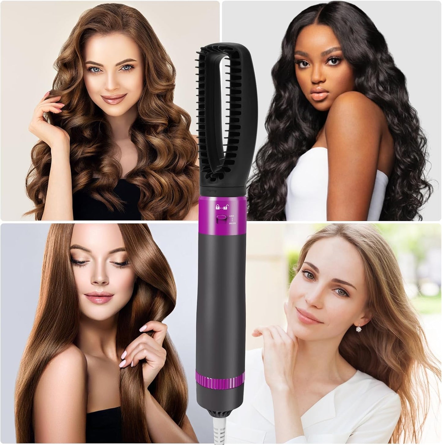 BrilloTouch Cepillo Secador De Pelo 5 En 1 - [PROMOCIÓN DISPONIBLE SOLO HOY]