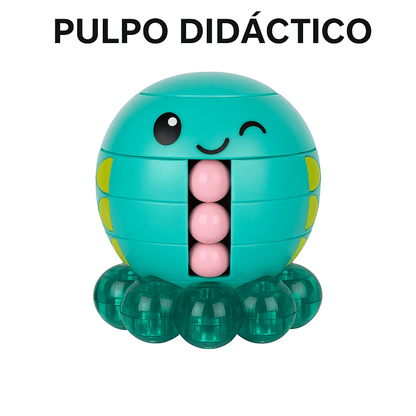 PulpoZen - Calma, enfoque y diversión en un solo juguete.