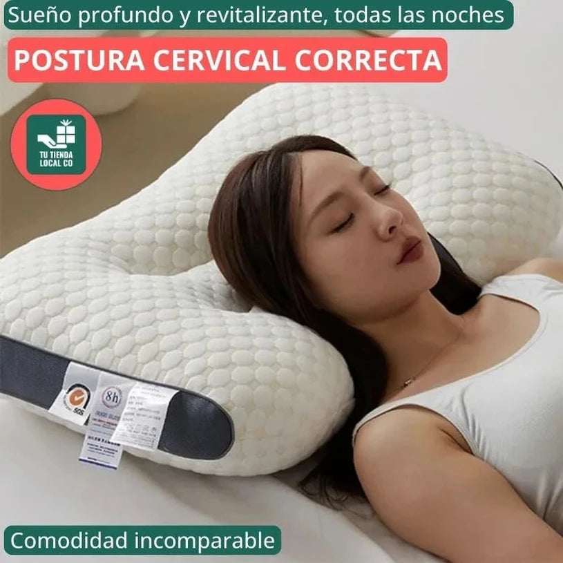 DELUXE ERGONOMIC PLUS Almohada Ortopedica 3d Con Alineación Cervical Perfecta